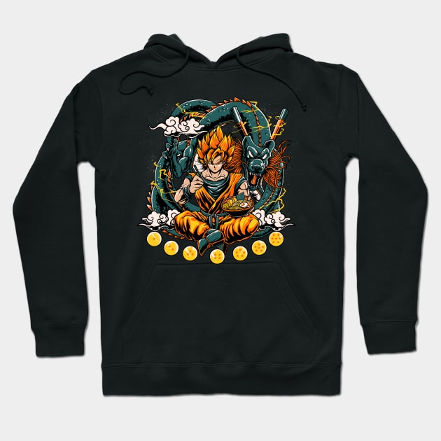 Devour the Ramen Hoodie by Amieru Designs